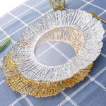 Dining Glass Charger plates