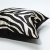 Luxury Zebra Stripes Black and White Modern Jacquard Cushion Covers