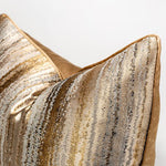 Golden Grey Marble Texture Luxury Cushion Cover