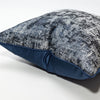 Blue Gray interlaced Texture Jacquard Cushion cover