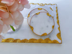 Marble Platter/Tray with trim