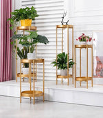 Golden Plant stand