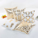 Golden Cushion Covers